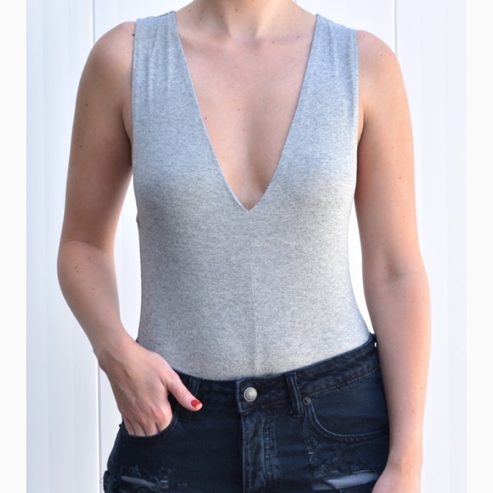 Plunge bodysuit
